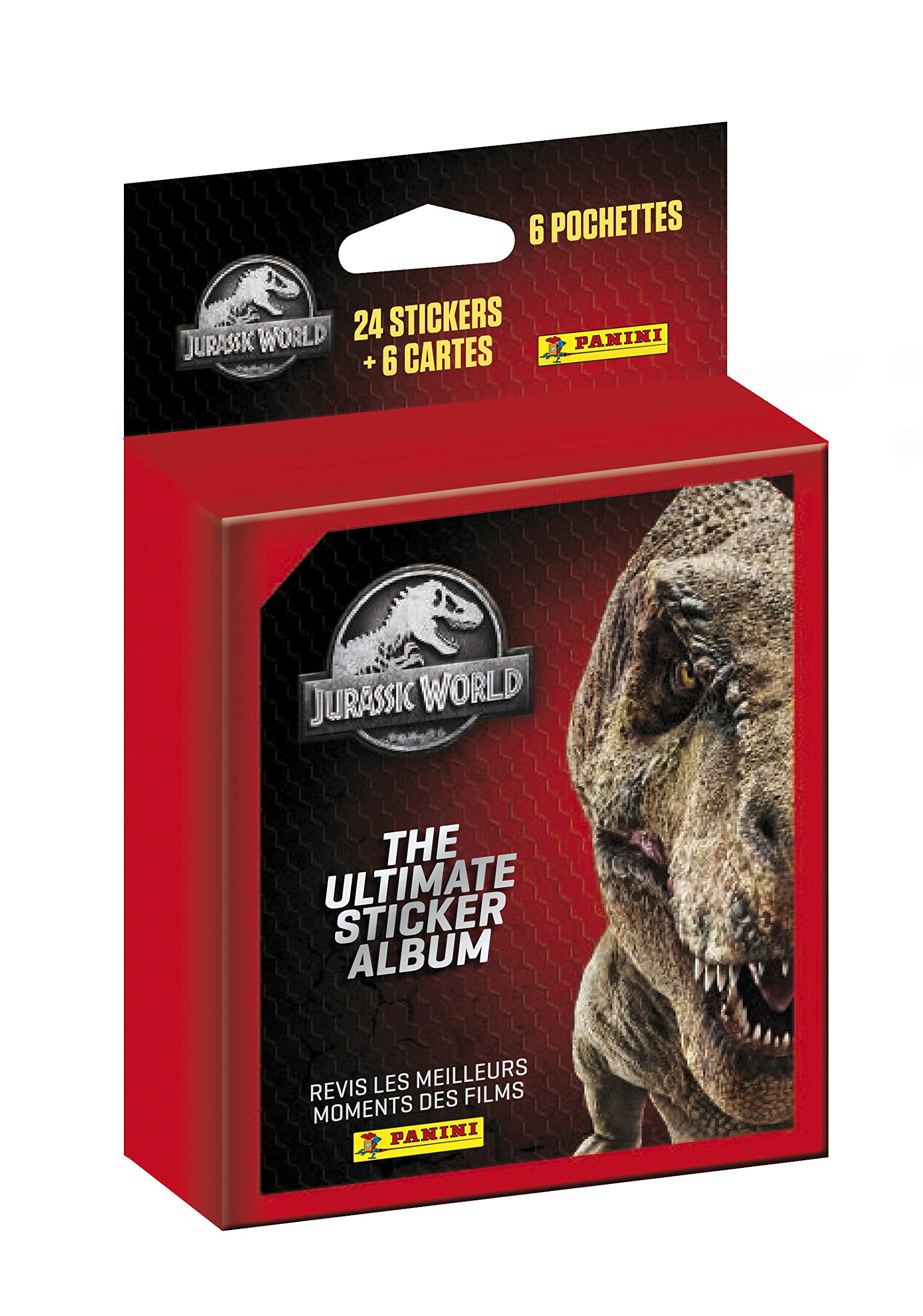 Panini Francja SA - blister Jurassic World Anthology z 6 pokrowcami 003958KBF6