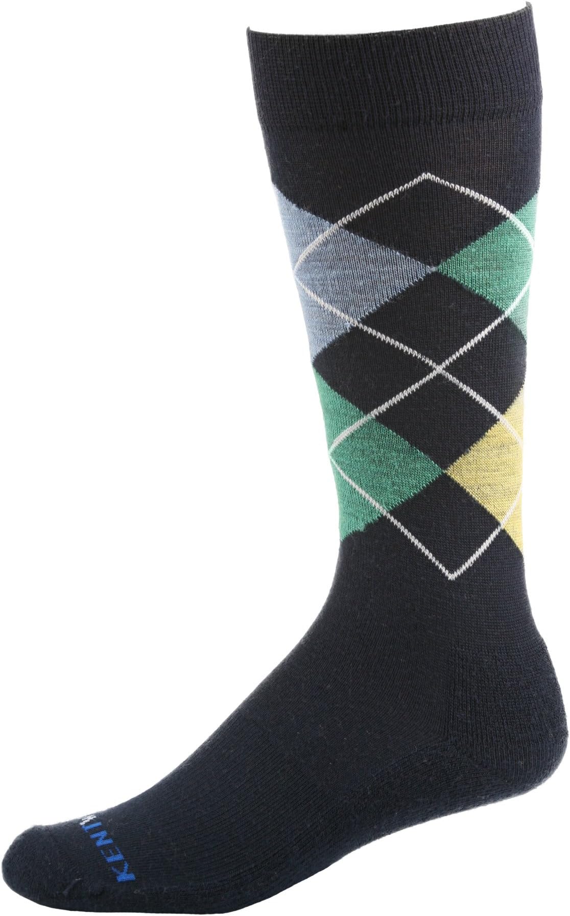 Kentwool Mens 19Th Hole Collection Argyle Socks 1 Pair