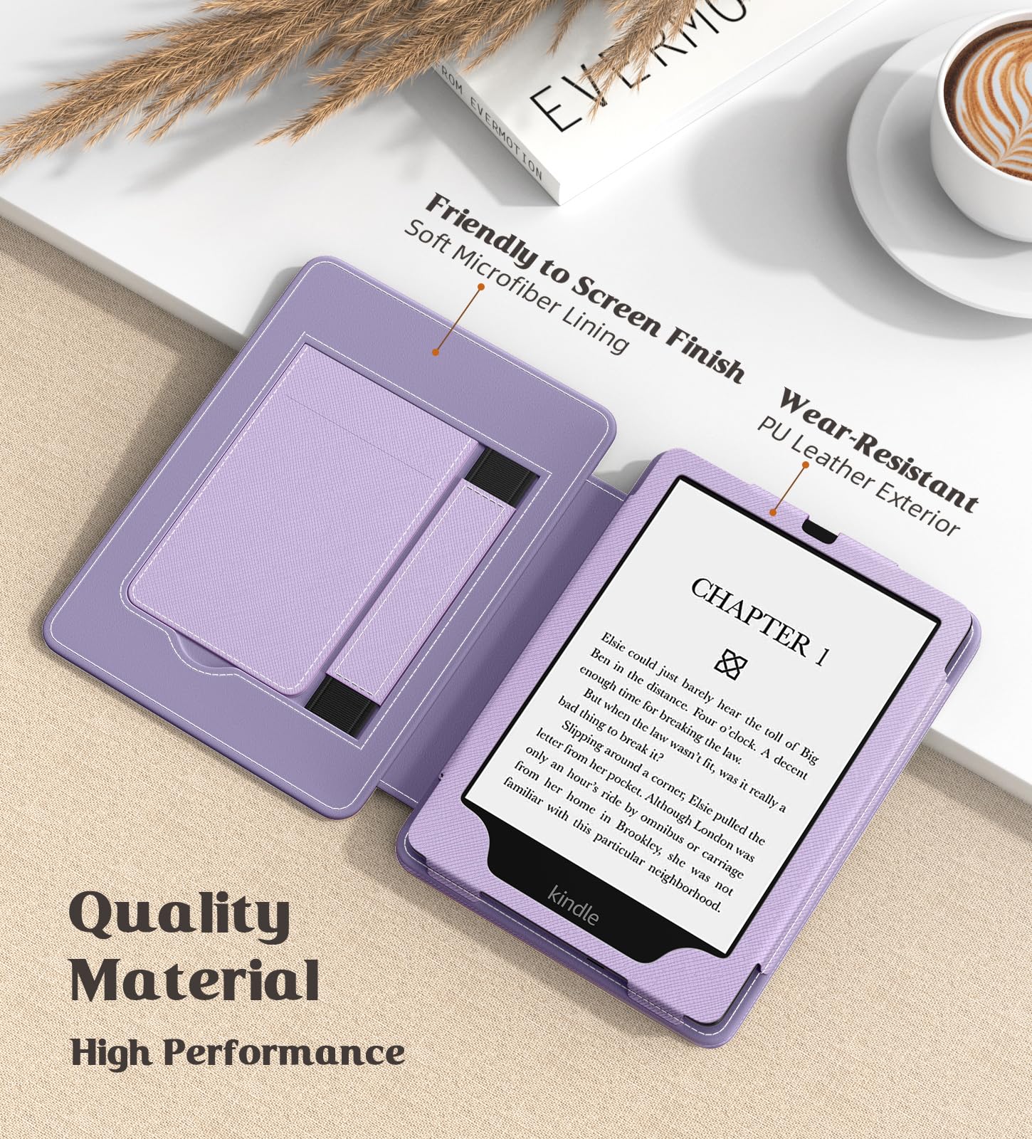 MoKo Case for 7"/6.8" Kindle Paperwhite(12th/11th Generation-2024/2021) and Kindle Colorsoft Signature Edition - Image 4