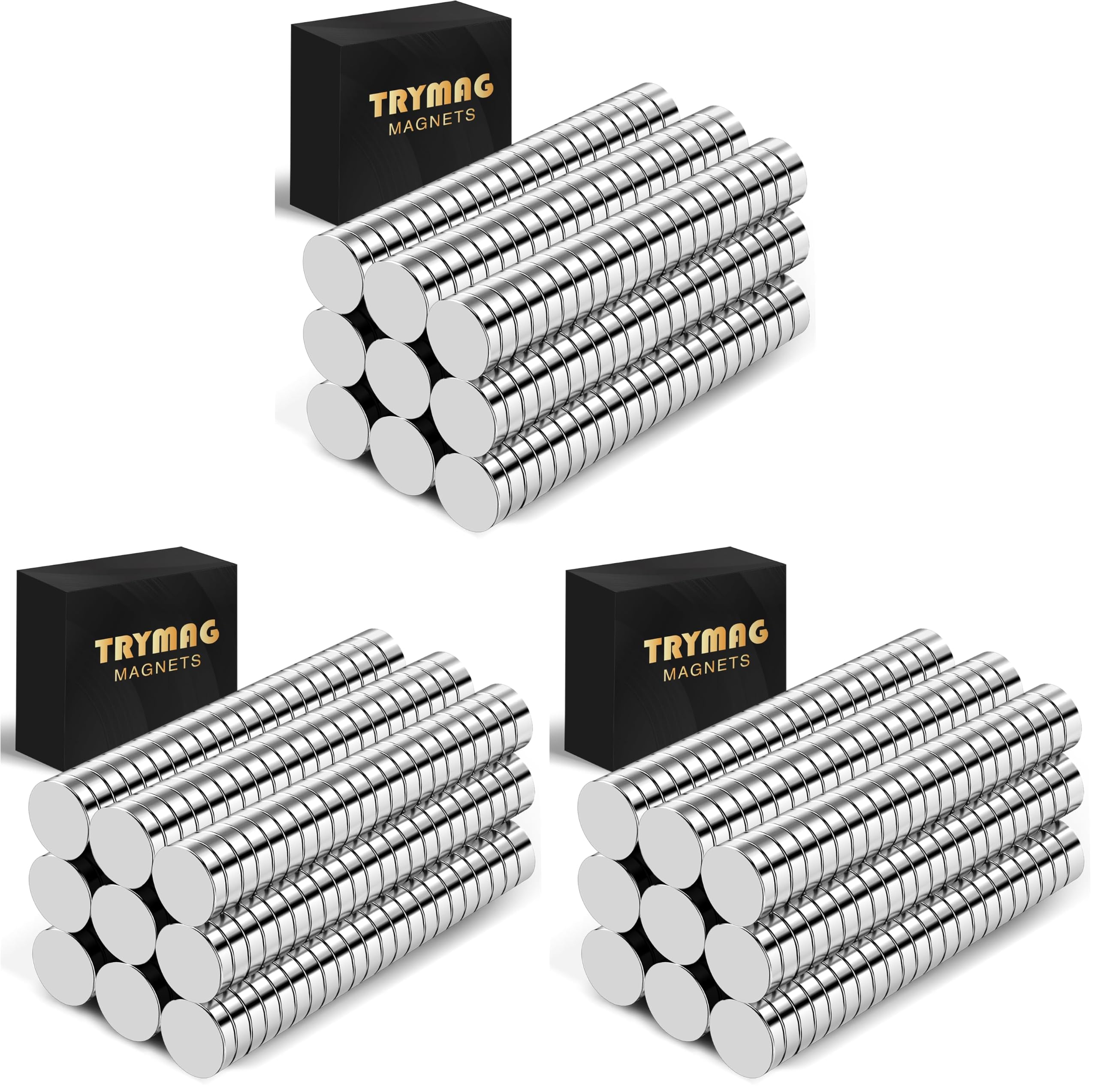 TRYMAG Small Neodymium Magnets, 200Pcs Round Rare Earth Magnet 8x3mm — Amazon image 11
