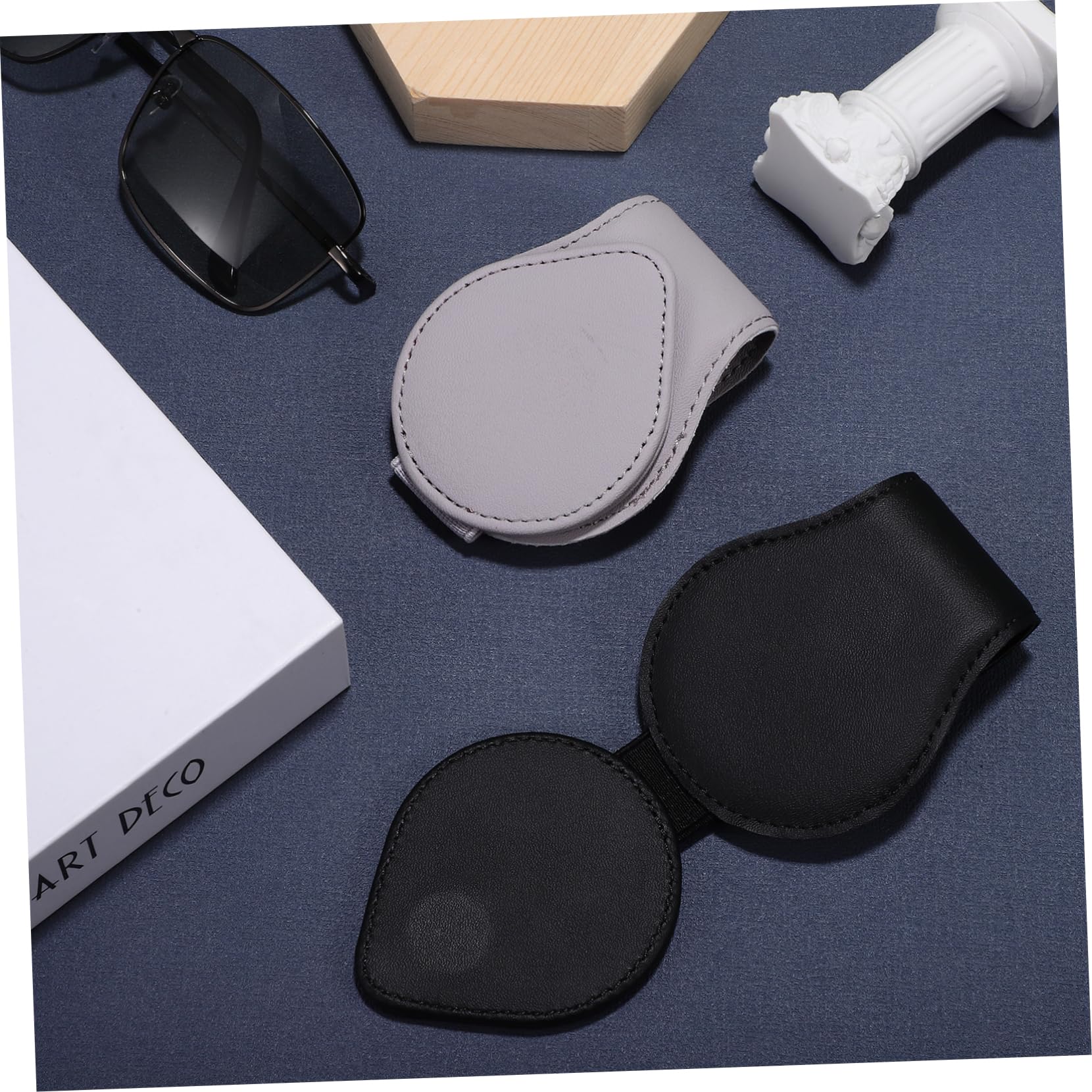 ULTECHNOVO 6 Stück Auto Visier Zubehör Visier Zubehör Auto Visier Sonnenbrillen Clip Auto Brille Ruhm