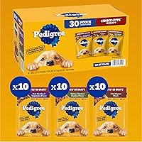 Vista 36 de PEDIGREE Choice Cuts in Gravy - Alimento húmedo en salsa para perros adultos, paquete de sabores surtidos, bolsas de 3.5oz, 24