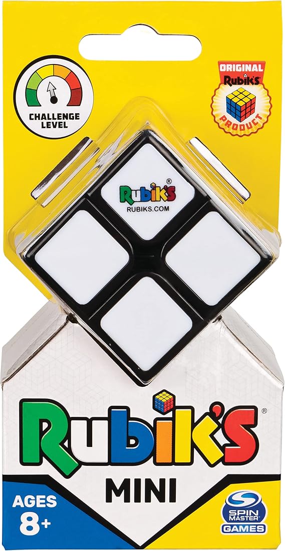 Rubik's Mini Classic 2x2 Colour Match Pocket Puzzle