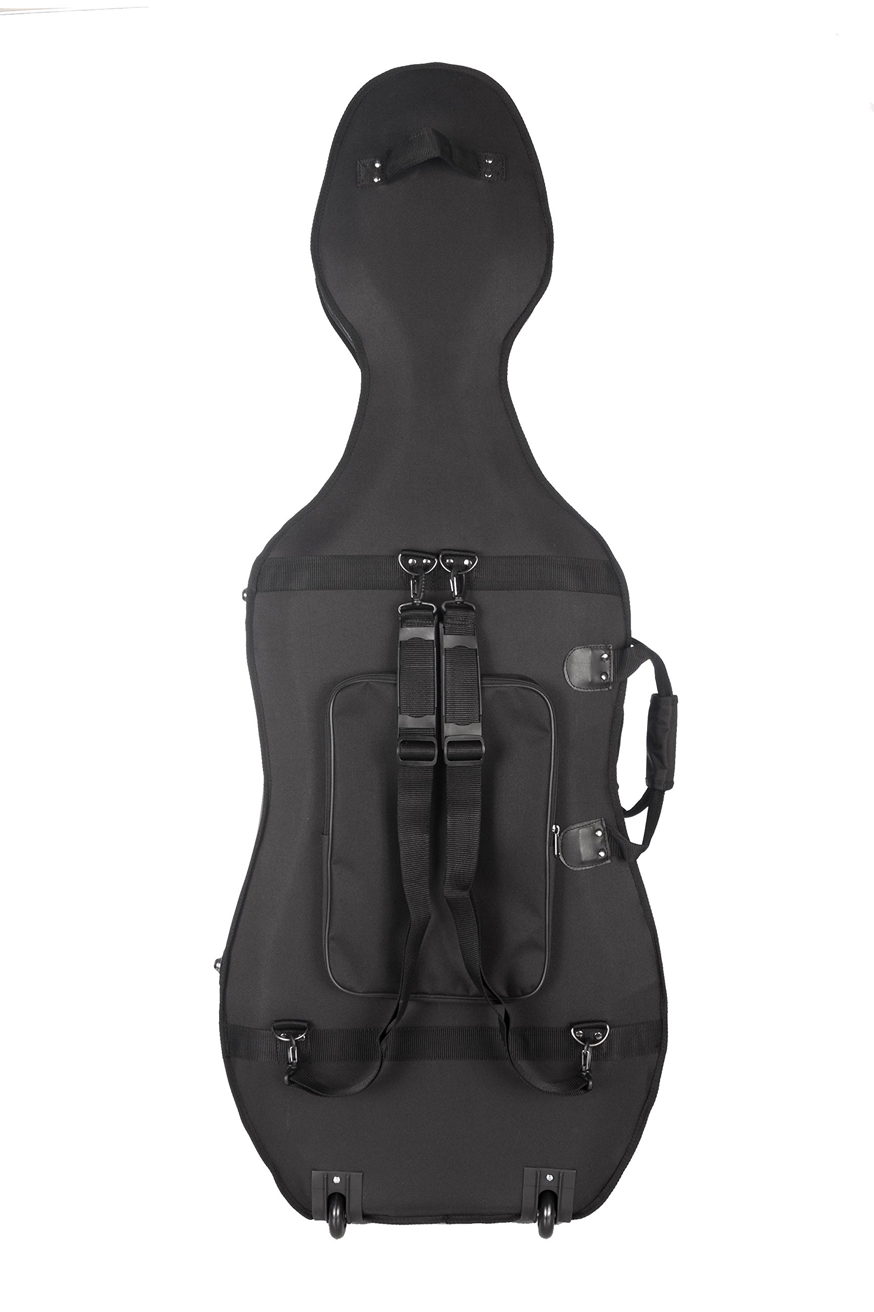 Futerał piankowy na wiolonczelę 3/4 Classic Czarny, Czarno-Beżowy M-case
