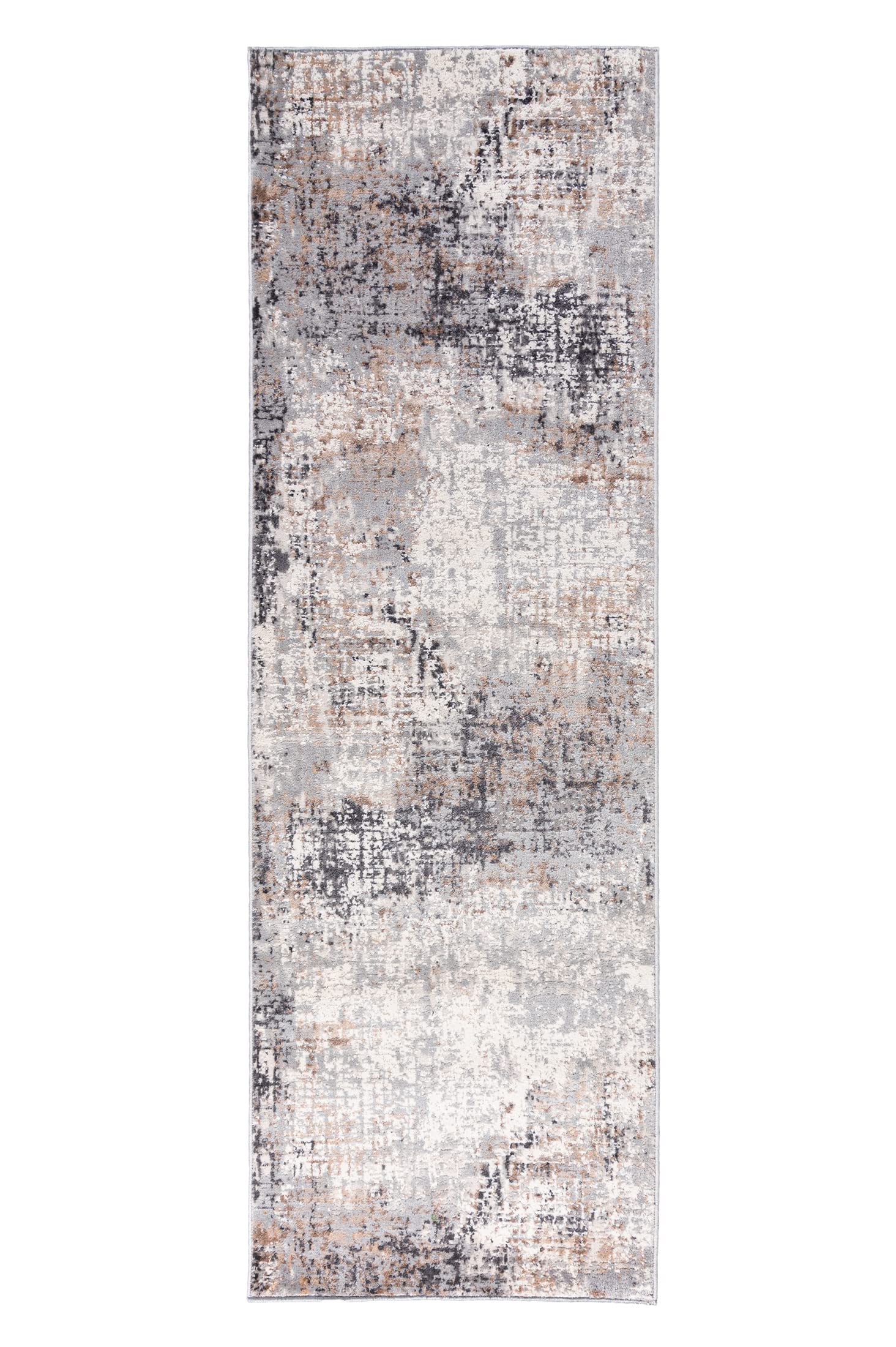 Mazovia Runner Carpet Gang - Moderne Loper Tapijt Bende - Kortpolig Vloerkleed - Keukenloper voor Hal, Slaapkamer, Keuken, Gang - Patroon Abstract