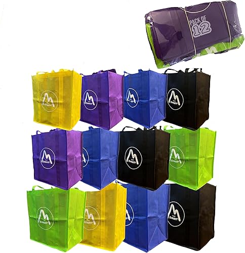 Miniatura 2 de Mount Everest Reusable Grocery Bags, Tote Bag, Recyclable Canvas Tote Bag, Grocery bags, Non-Woven Shopping Bags