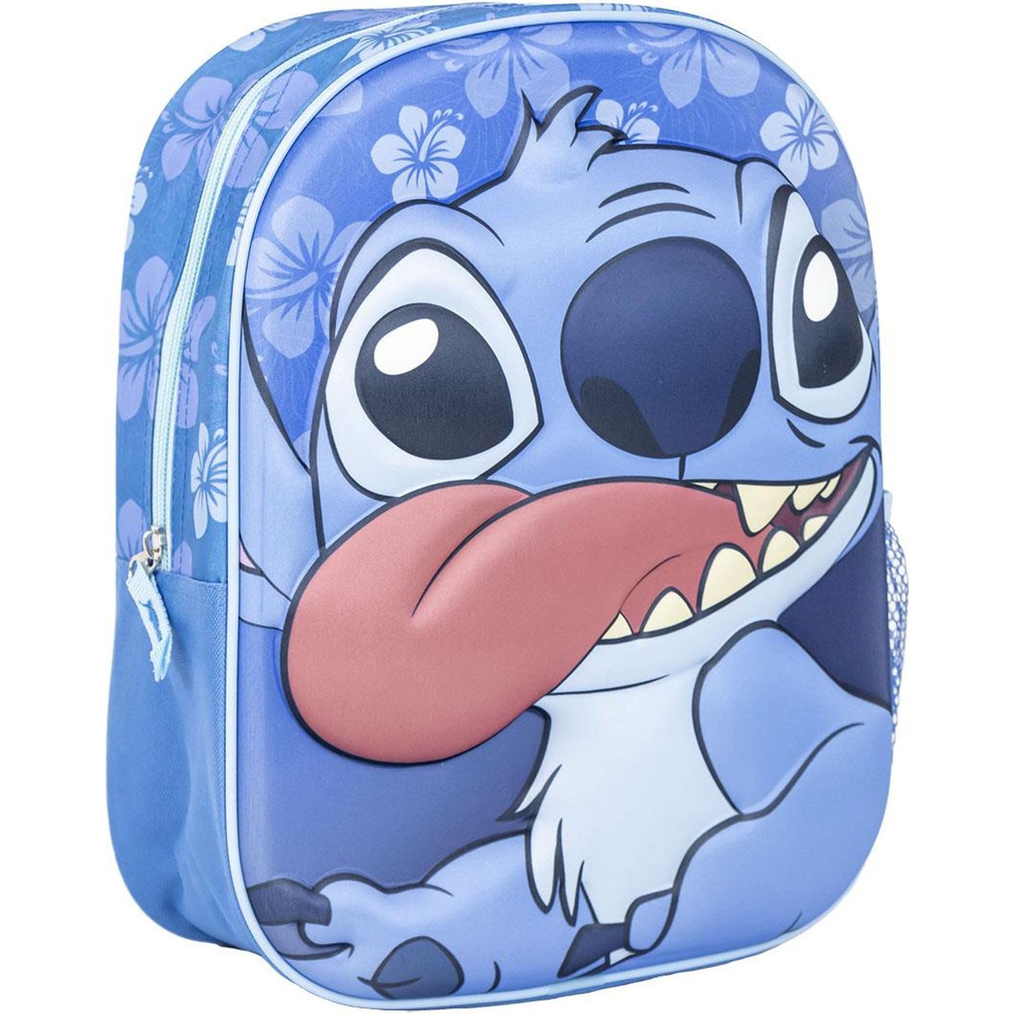 CERDÁ LIFE'S LITTLE MOMENTS 3D Stitch Unisex Children's Backpack, Blue, Small, blue, Small