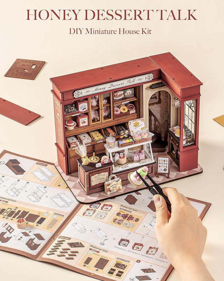 Rolife DIY Minyatür Ev Kiti Bal Tatlı Konuşma - Görsel 4