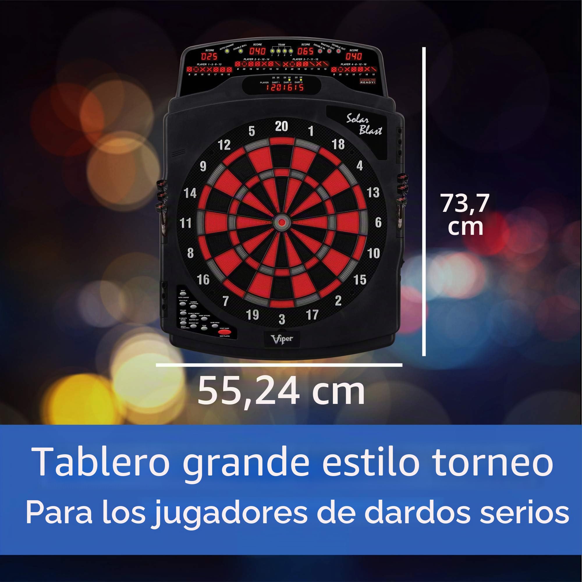 Viper Diana electrónica de Punta Suave Solar Blast
