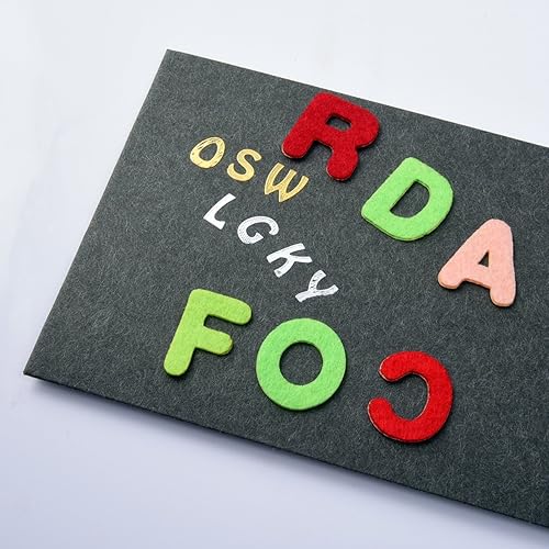 Miniatura 6 de Outus Calcomanías de fieltro autoadhesivas para niños, 500 piezas, 1 pulgada, varios colores