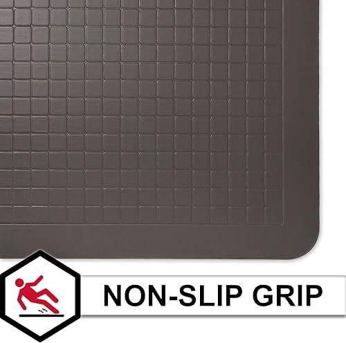 Miniatura 6 de Tempur-Pedic Ultra Comfort - Tapete de cocina con marco antifatiga y antifatiga de 1 pies 8 pulgadas x 3 pies 6 pulgadas, tapete acolchado