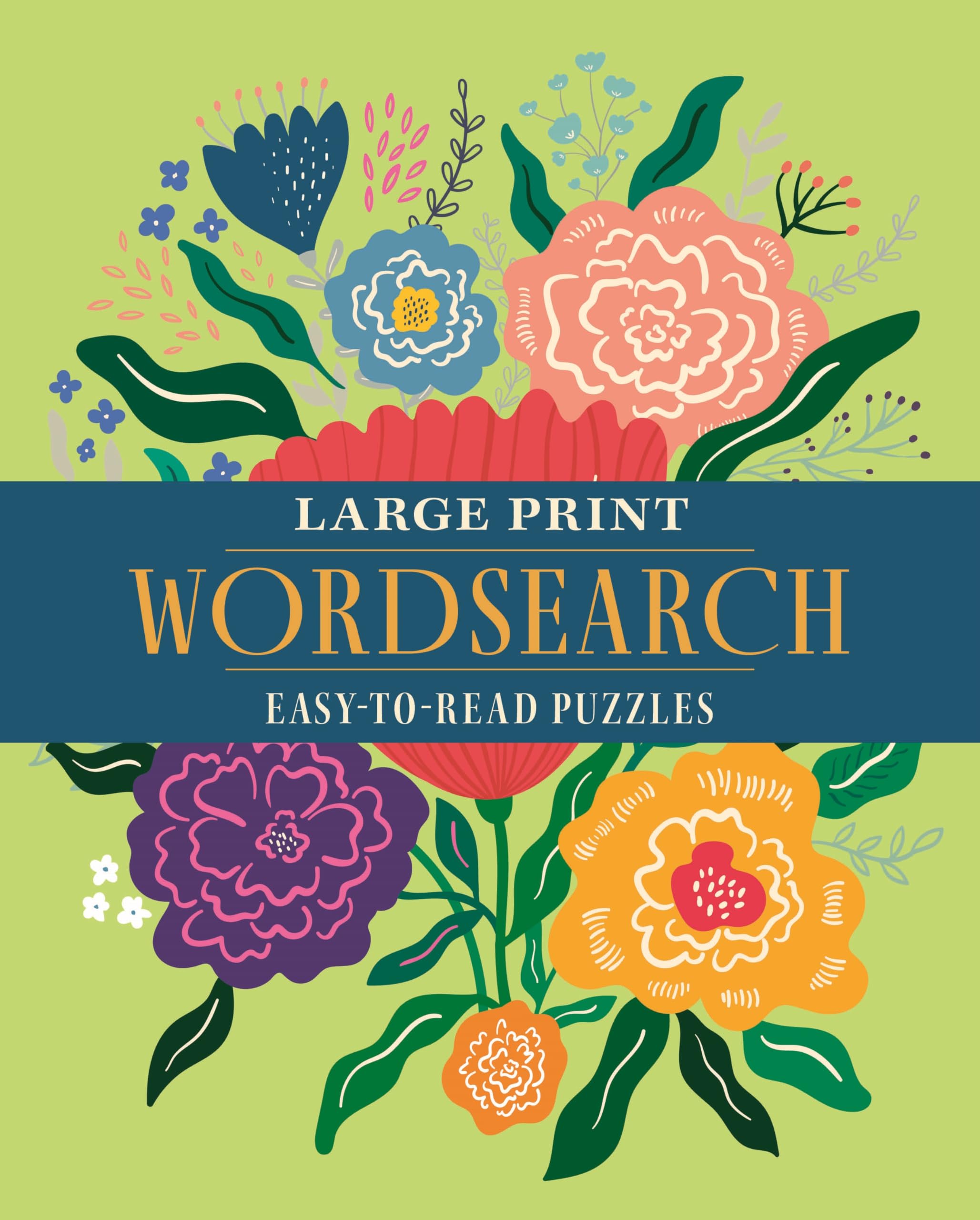 Large Print Wordsearch by Eric Saunders PAPERBACK 9781398851863