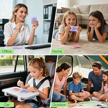 MoKo 2 Pcs Picky Pad, Skin Picking Fidget Toys for Adults and Kids | Portable silicone pimple popping toy offers a non-sticky sensory activity for skin-picking and hair-pulling urges.