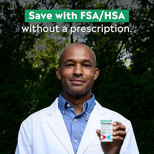 Miniatura 7 de Pataday Once Daily Relief - Gotas para los ojos Alcon, para alivio de la alergia ocular y picazón, 0.1 fl oz (paquete de 2)