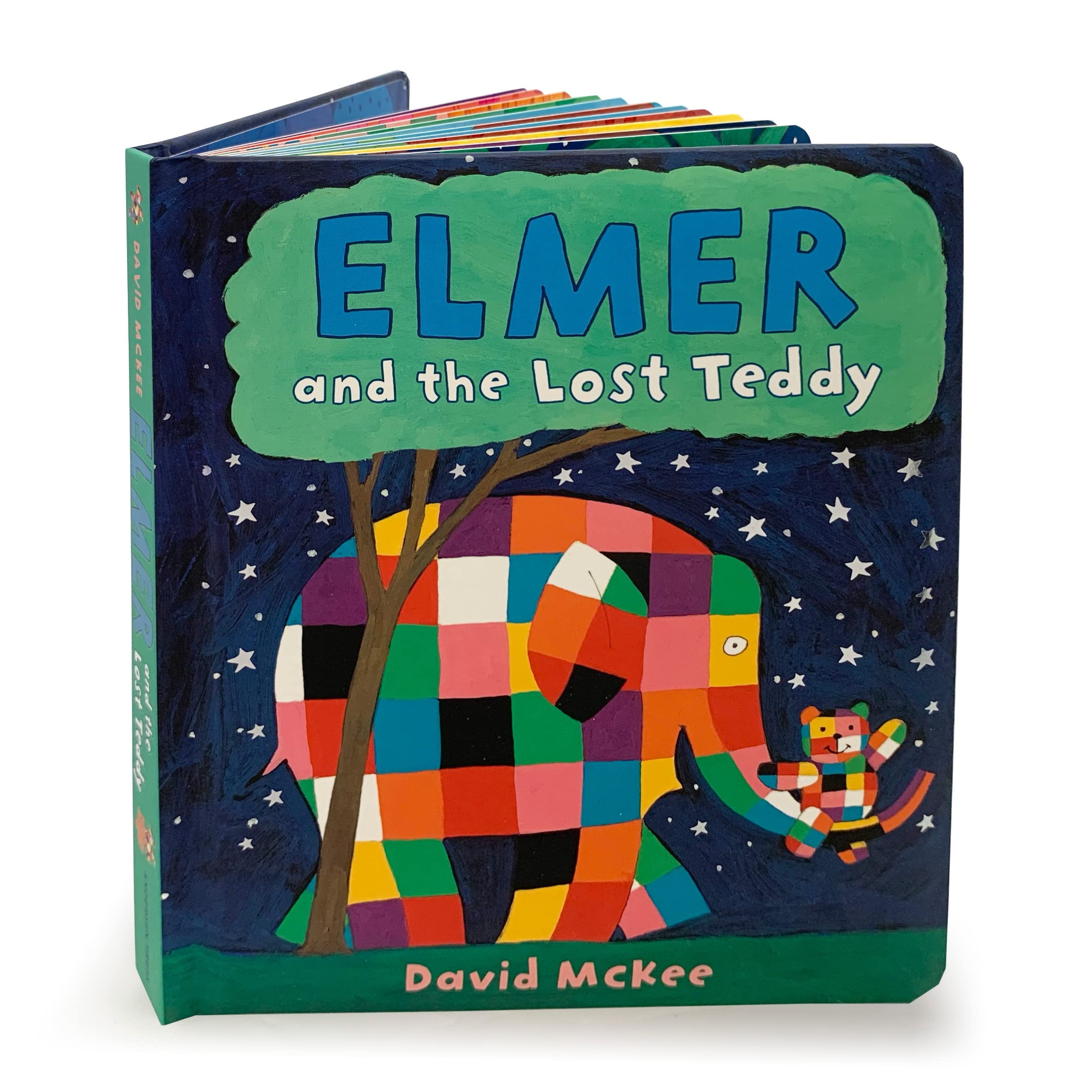 Elmer and the Lost Teddy: Board Book (Elmer Picture Books) - McKee, David