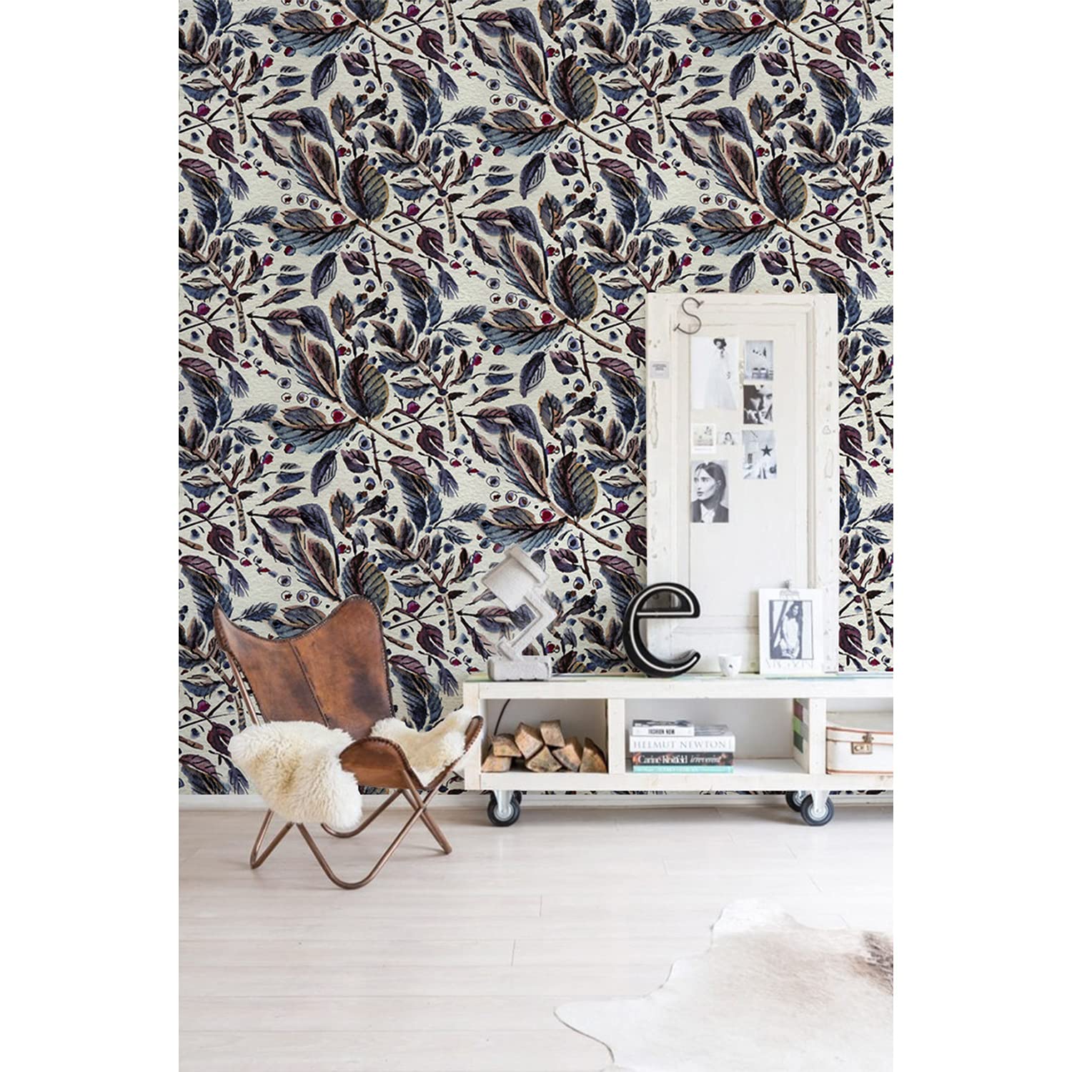 Papier peint pour rénover un meuble ou mur de salon 290x290cm