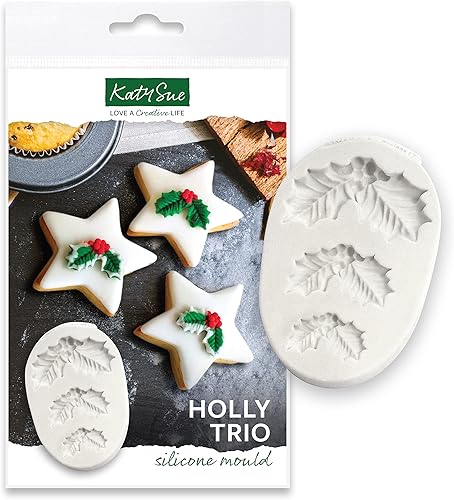 Miniatura 32 de Katy Sue Molde de silicona con volantes pequeños para decoración de pasteles estilo Lambeth - Tamaño de volantes 7.9 x 0.7 x 0.2 pulgadas