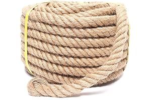 50 Feet of Exceptional 3/4 Inch Bulk Rope: The Ultimate Natural Fiber
