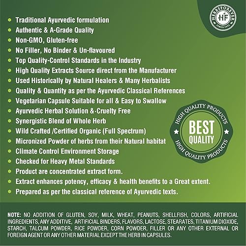 Miniatura 7 de Gokshuradi Guggul Cápsulas – Formulación ayurvédica tradicional – Suplemento para la salud de los riñones – 90 cápsulas vegetales