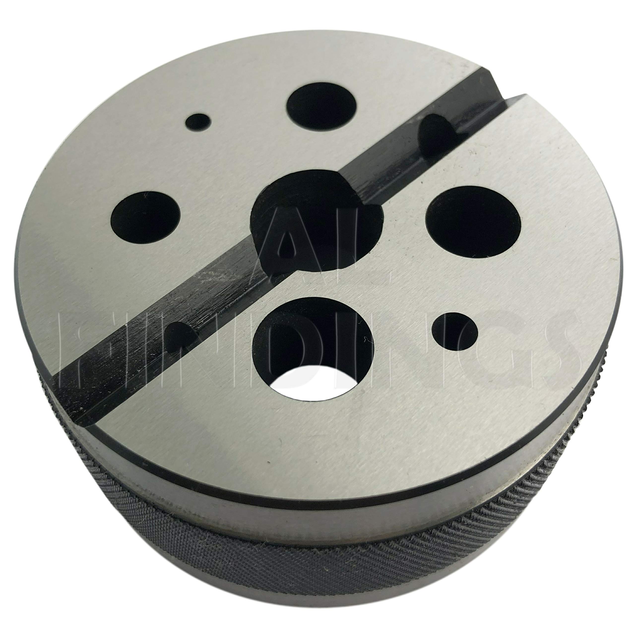 Jewellers Tools Silver Round Staking Anvil (Lg) : Bench Block Round Toolmakers Hammer Riveting Tool Hardened Steel (880)