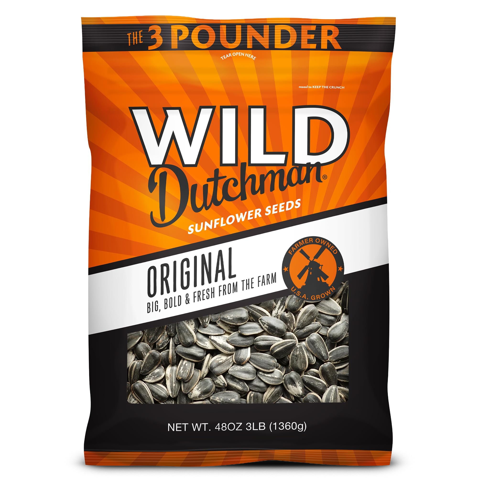 Wild Dutchman Roasted Sunflower Seeds
