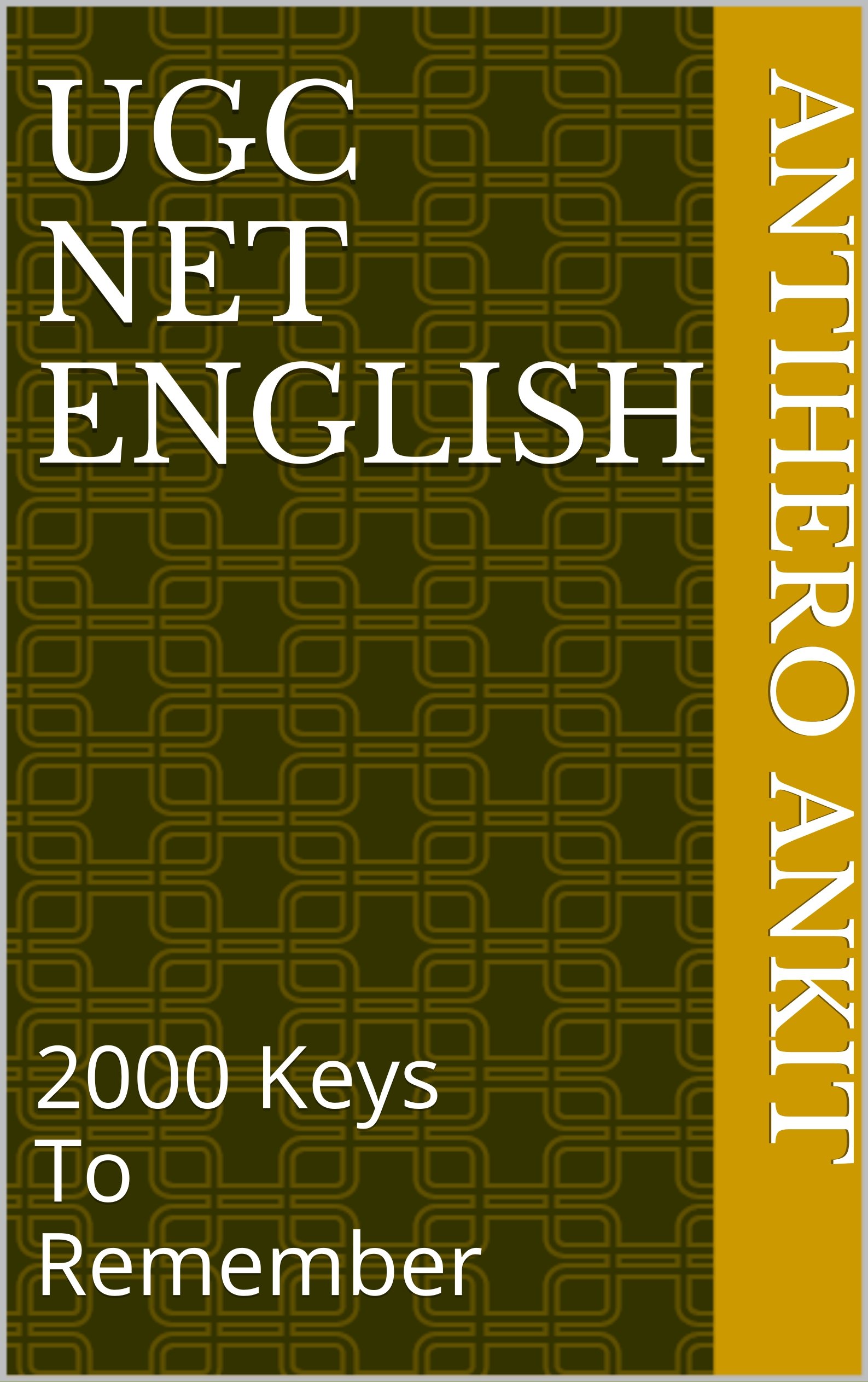 Buy UGC NET English 2000 Keys To Remember Online at desertcartINDIA