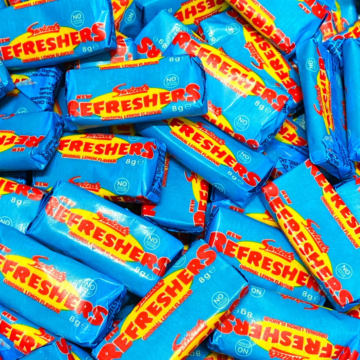 50 Refreshers Chews Sweets │ 50 Pack Bulk Bag │ Assorted Sweet Pick and Mix for Parties, Gifts, and Sharing.