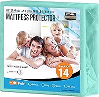 Vista 43 de Utopia Bedding – Protector premium de colchón impermeable – Funda de colchón ajustable transpirable.