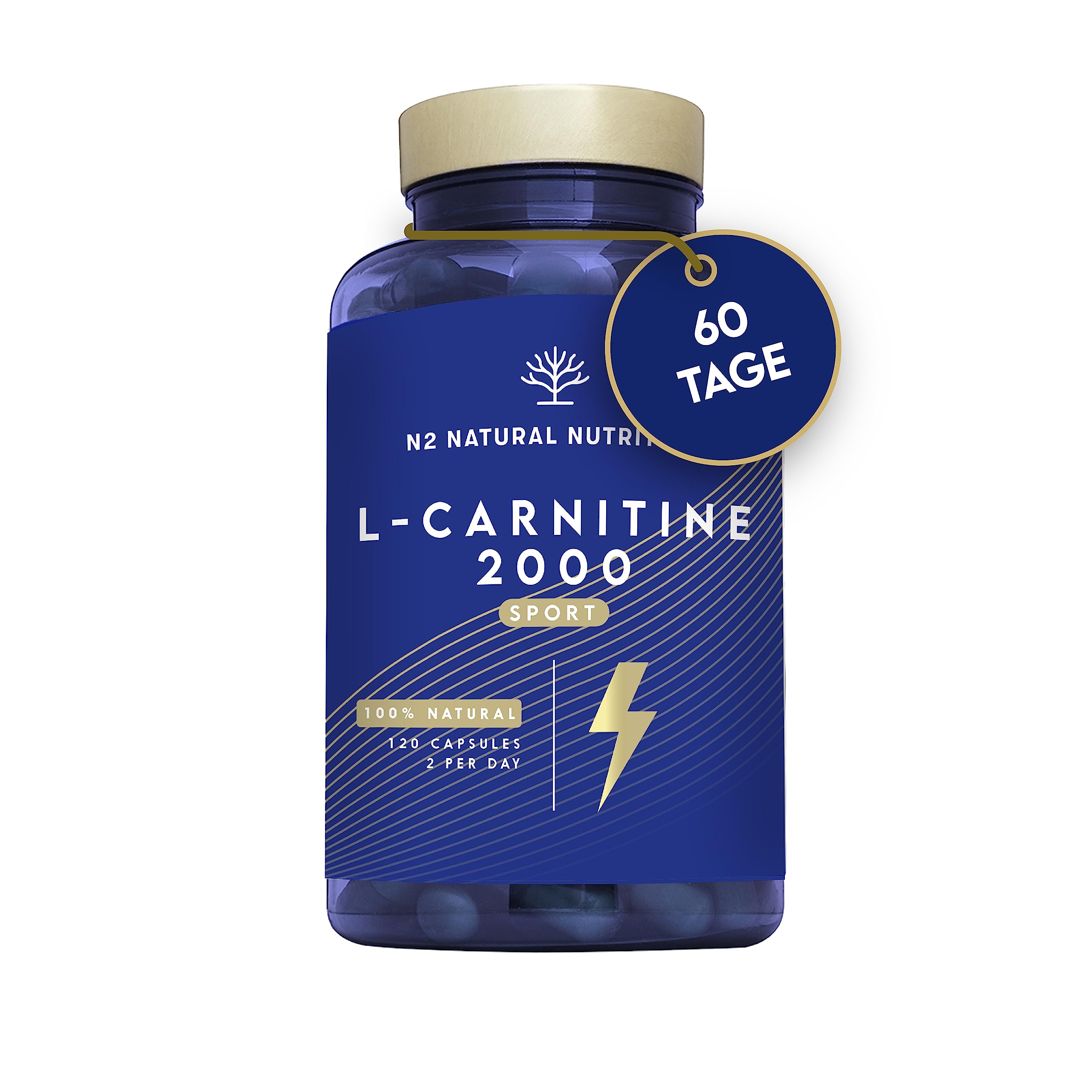 l carnitin 2000 mg kapseln L-Carnitine High Dose - 150 Vegan Capsules with Carnipure - Premium Quality Lab Tested No Additives L-Carnitine 2000 mg - 120