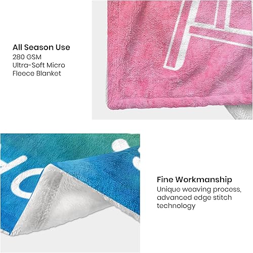 Miniatura 7 de Regalos para artistas, manta de regalo de artista de 60 x 50 pulgadas, regalo de agradecimiento para profesores de arte para mujeres y niñas, regalo