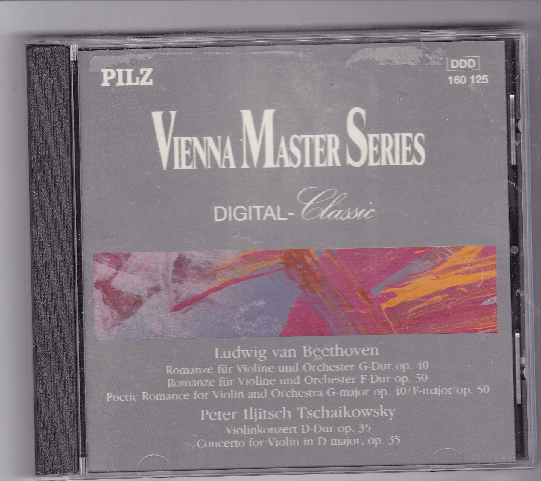 Vienna Master Series: Beethoven - Poetic Romance for Violin and Orchestra, Tschaikowsky: Concerto for Violin in D Major [Audio CD]