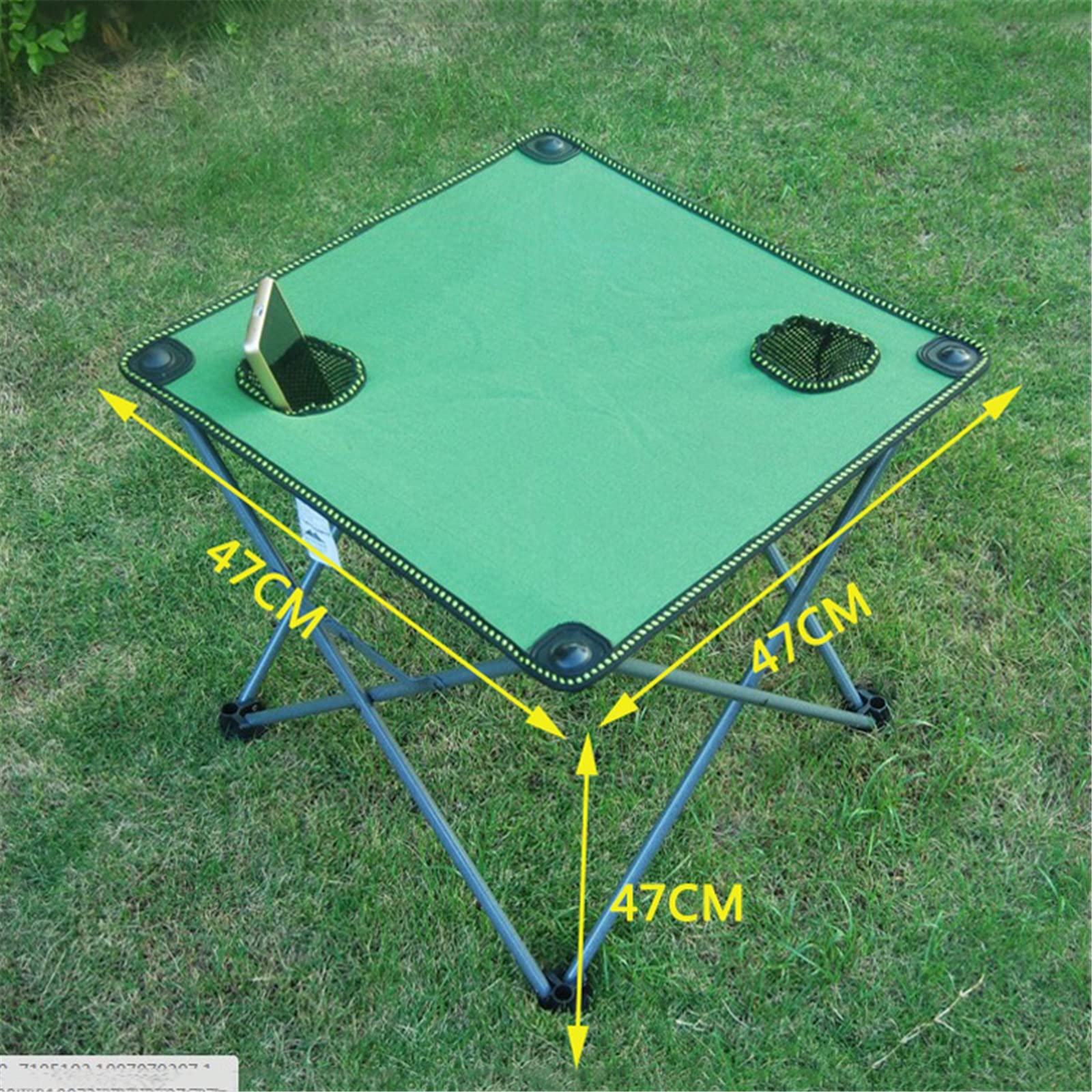 Table Pliante Table de Pique-Nique Portable Tables de Plage légères avec Porte-gobelet Tables de Camping Pliables pour l'extérieur Barbecue et pêche Table de Camping Pliante Portable