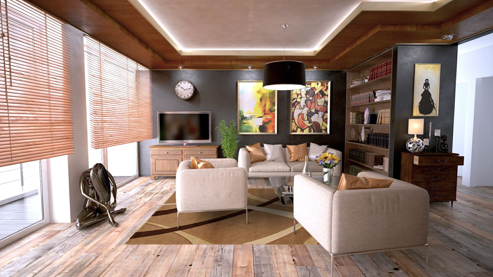 Galleria Farah1970Viva Terra Tappeto, Materiale Sintetico, Beige/Marrone, 120x170x24 cm