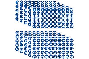 LUTER Number Stickers 1-100: Streamline Organization with Precision and Ease