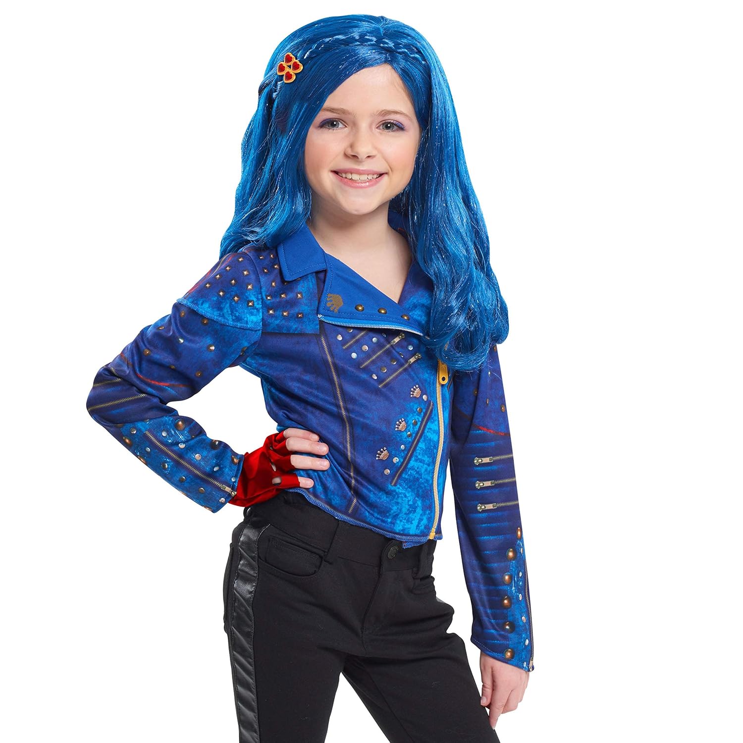 blue evie wig amazon