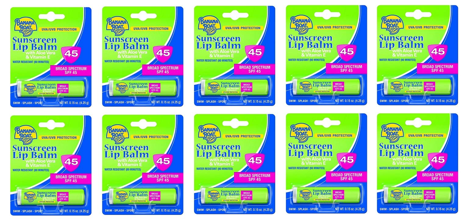 Banana Boat Aloe Vera Lip Balm SPF 45