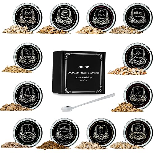 Cocktail Smoker Chips 12 Flavors