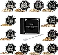 Vista 1 de Chips de ahumador de cóctel, 12 sabores de chips de madera, naranja, canela, jengibre, manzana, haya, pera, roble cerezo, nuez, nuez, nuez, durazno