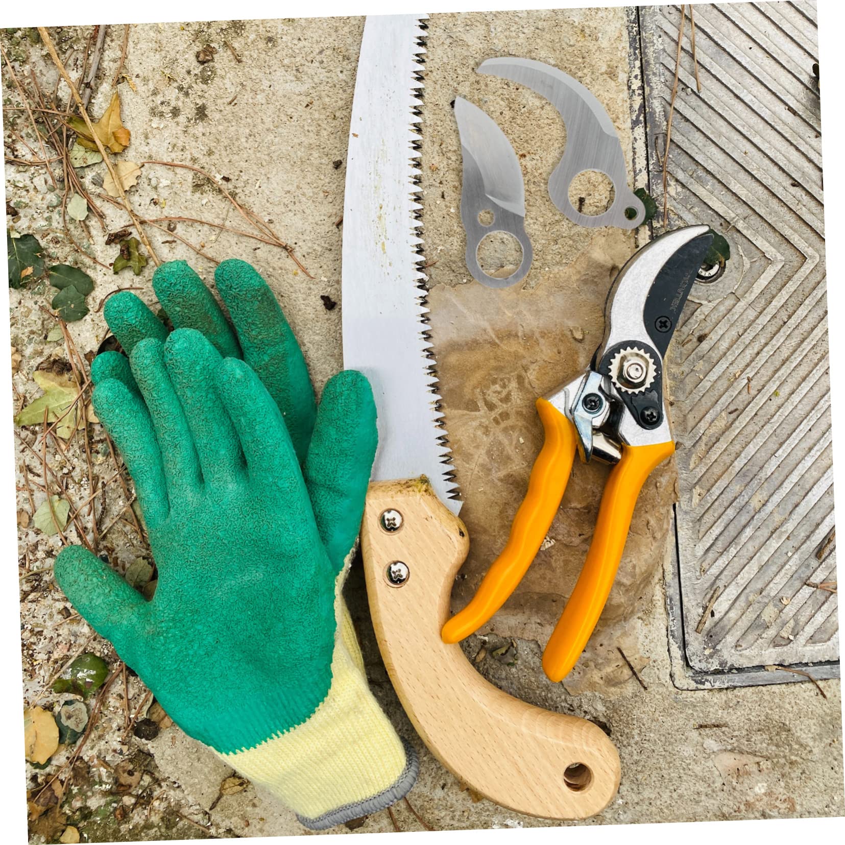 Mipcase 6pezzi Elettrico Forbici da Potatura Carbonio Ricambi per Cesoie Elettriche da Giardinaggio per Potatura di Piante e Rami Leggere e Resistenti