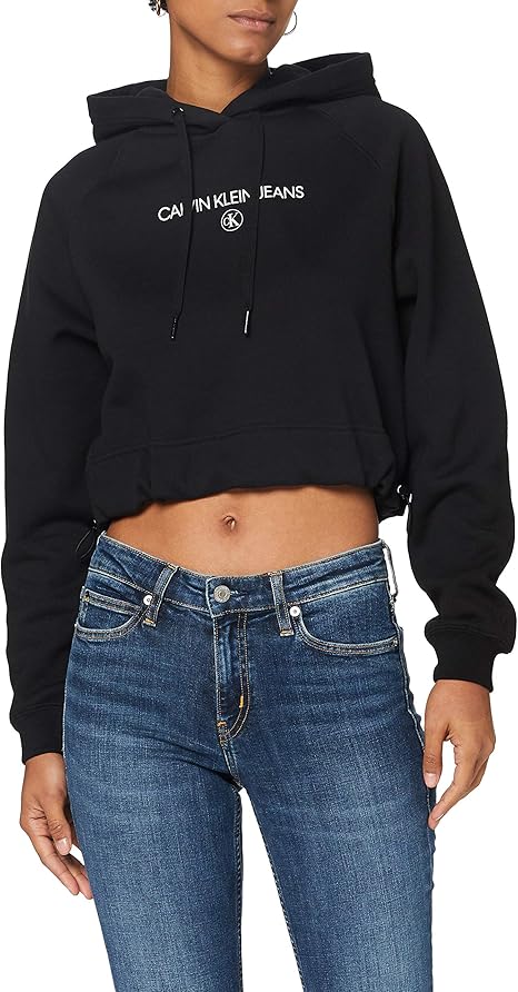 Calvin Klein Dames joggingpak top hoodie Zwart Kopen bij Voorwinden.nl