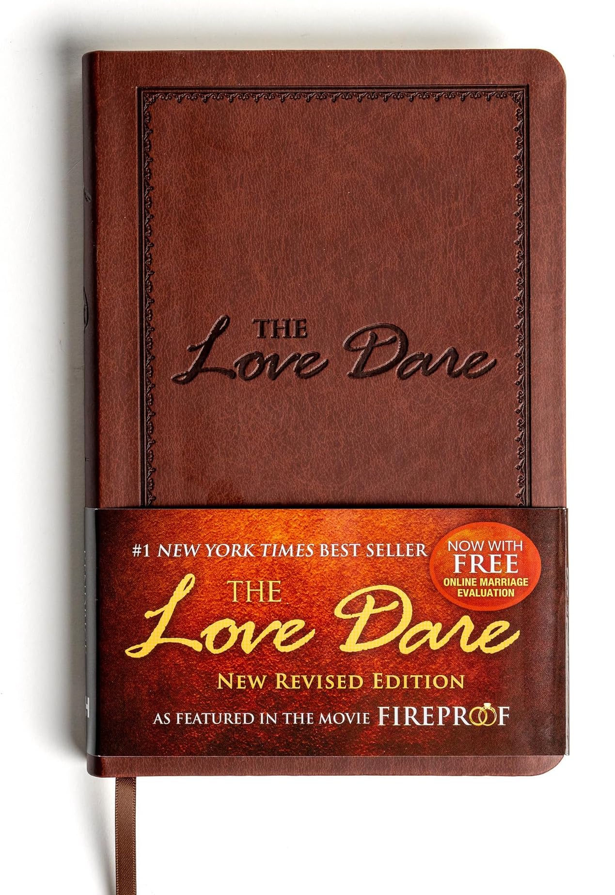 The Love Dare, LeatherTouch: A 40-Day Challenge for Husbands and Wives to Understand and Practice Unconditional Love - Includes Free Online Marriage Evaluation