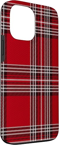 Miniatura 3 de Funda con diseño de Navidad a cuadros rojos para iPhone 13 Pro Max