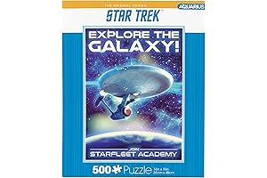 Star Trek Travel 500-Piece Jigsaw Puzzle: Engage in Intergalactic Adventure