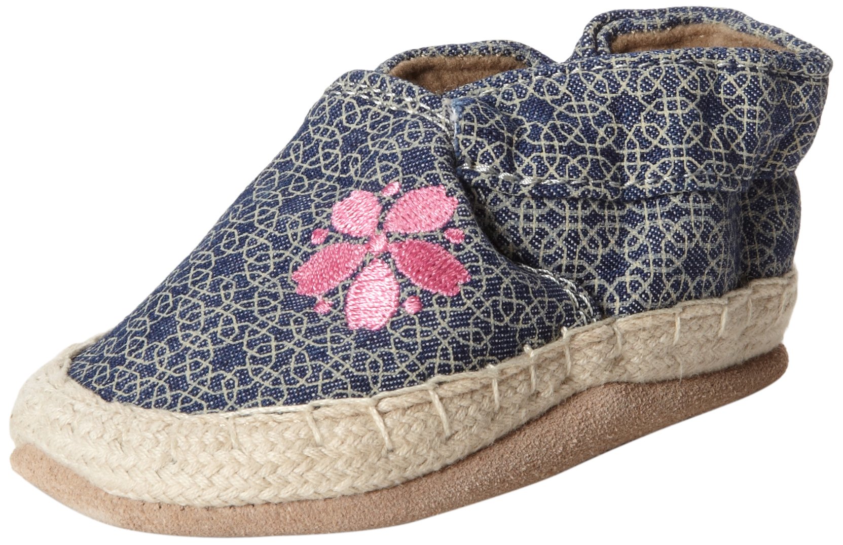 Robeez Floral Geo Crib Shoe (Infant/Toddler)