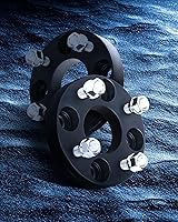 Vista 8 de KAX Espaciadores de rueda 4x4, adaptadores de espaciadores de rueda de 1" con pernos de 1/2" x20, diámetro del cubo de 59 mm, 2 piezas para Xpress