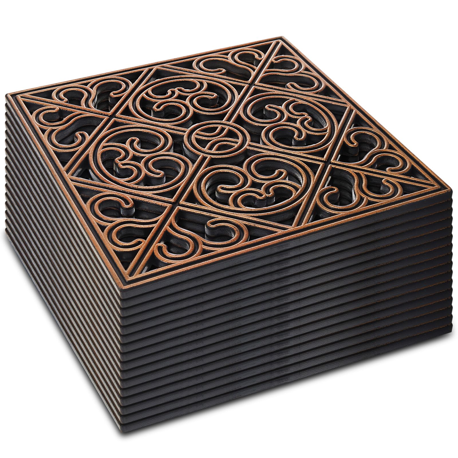 Pangda 8 Pcs Rubber Stepping Stones