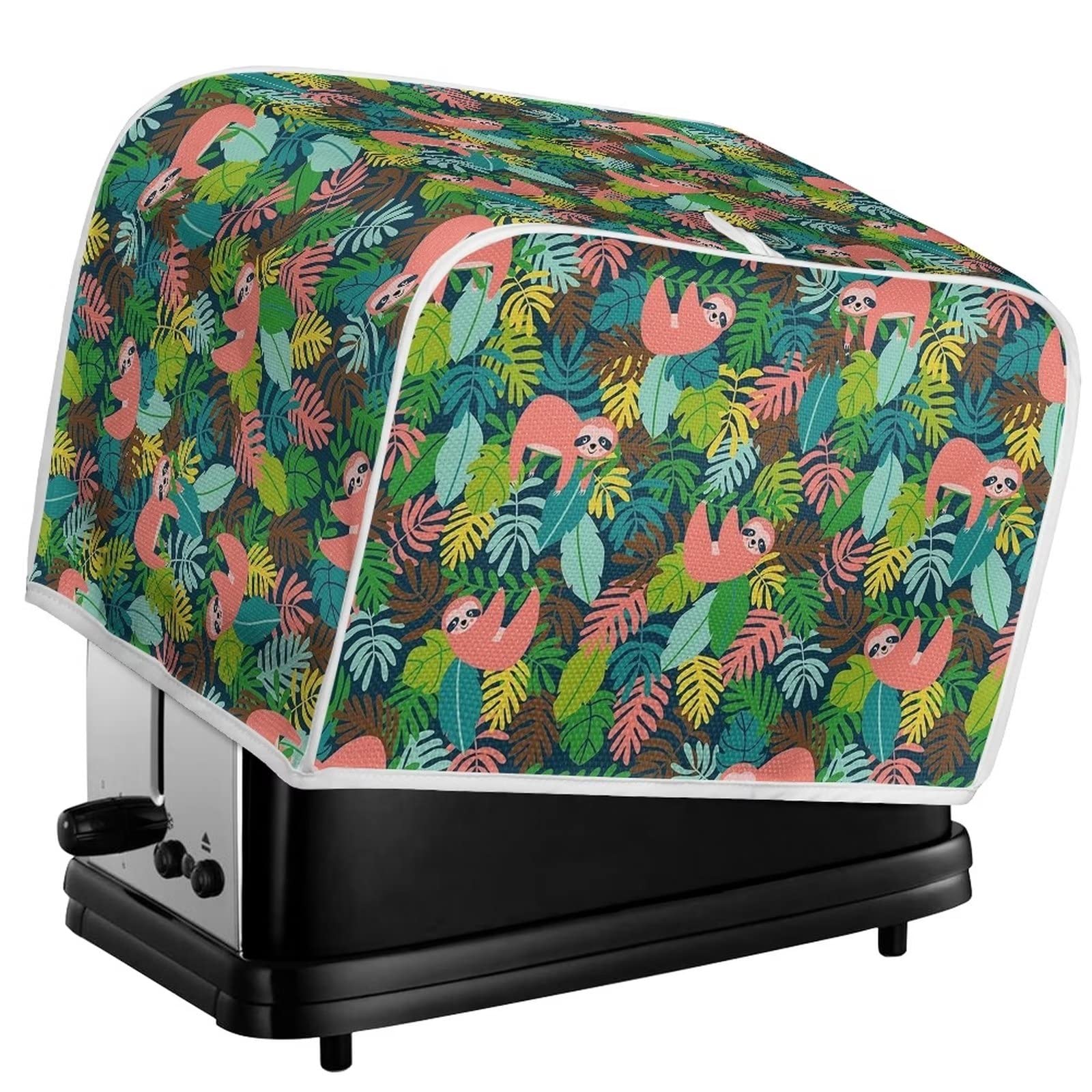 Copertura Per Tostapane Poceacles | Stampata Rosa Blu | Antipolvere, Antigraffio | Taglia M - Foto 9