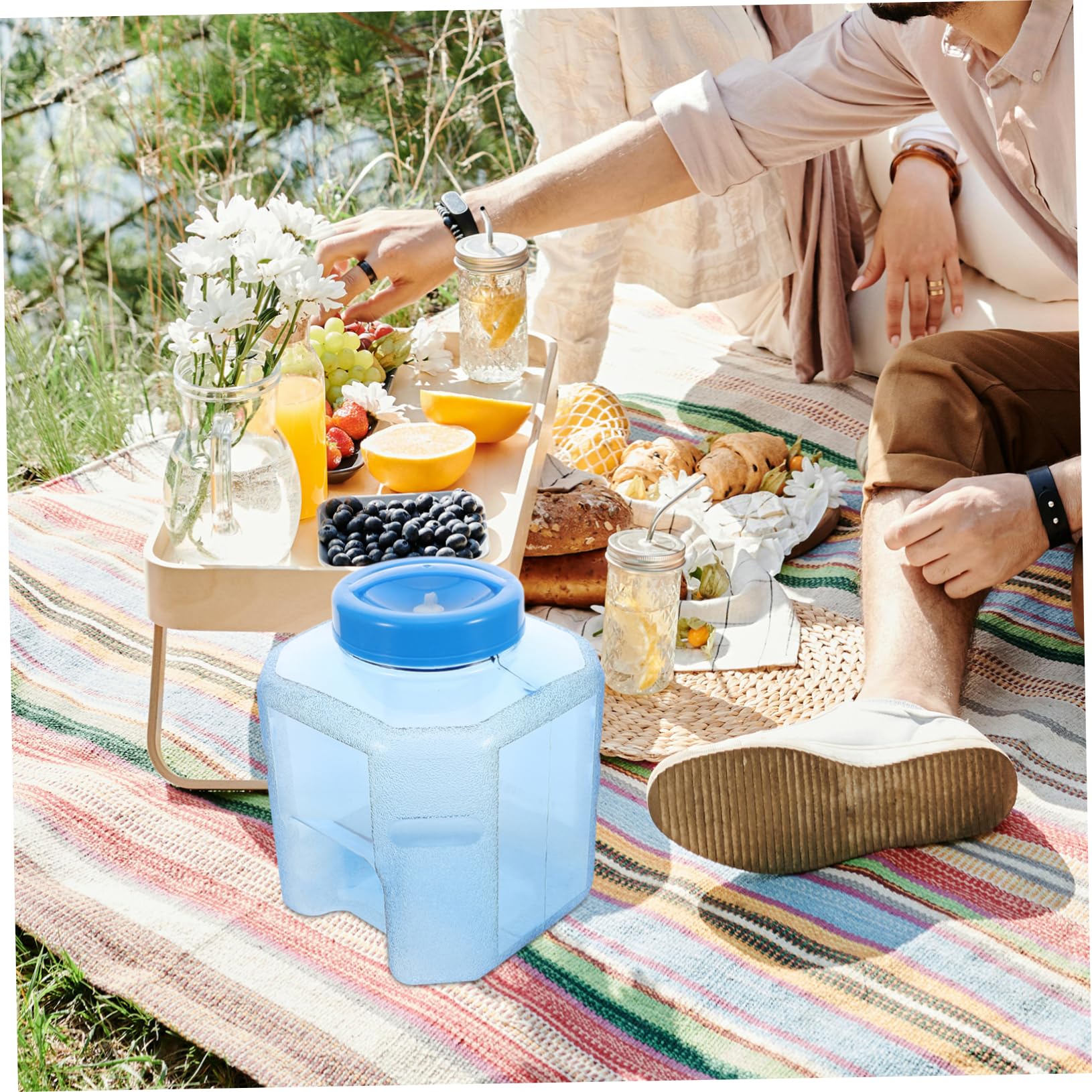 Wasserspeichereimer Für Camping Outdoor Flüssigkeitsbehälter Trinkwasserkrug Tragbar Für Haushalt Und Auto Wasseraufbewahrung Vorratsbehälter