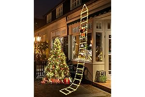 #1 Christmas Decorations LED Light Ladder