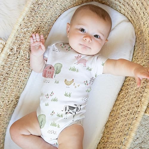 Miniatura 3 de Sweet Jojo Designs Baby Clothes Bodysuit Short Long Sleeve Newborn Infant Bodysuits